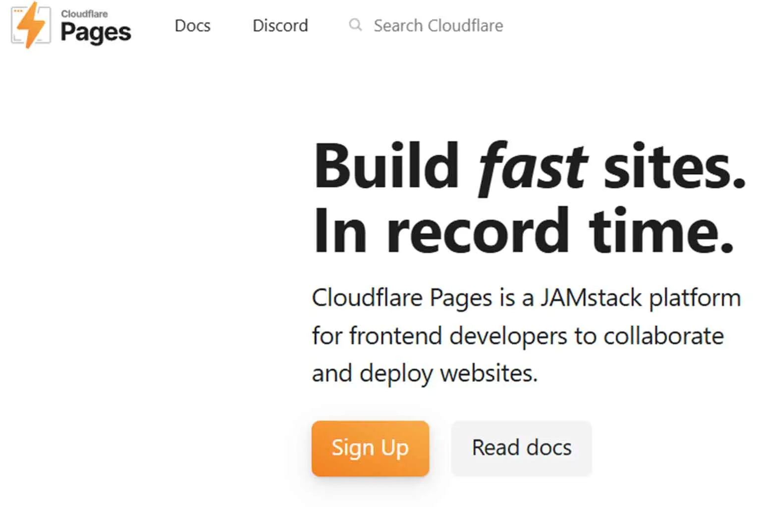 Cloud-basierte Websites